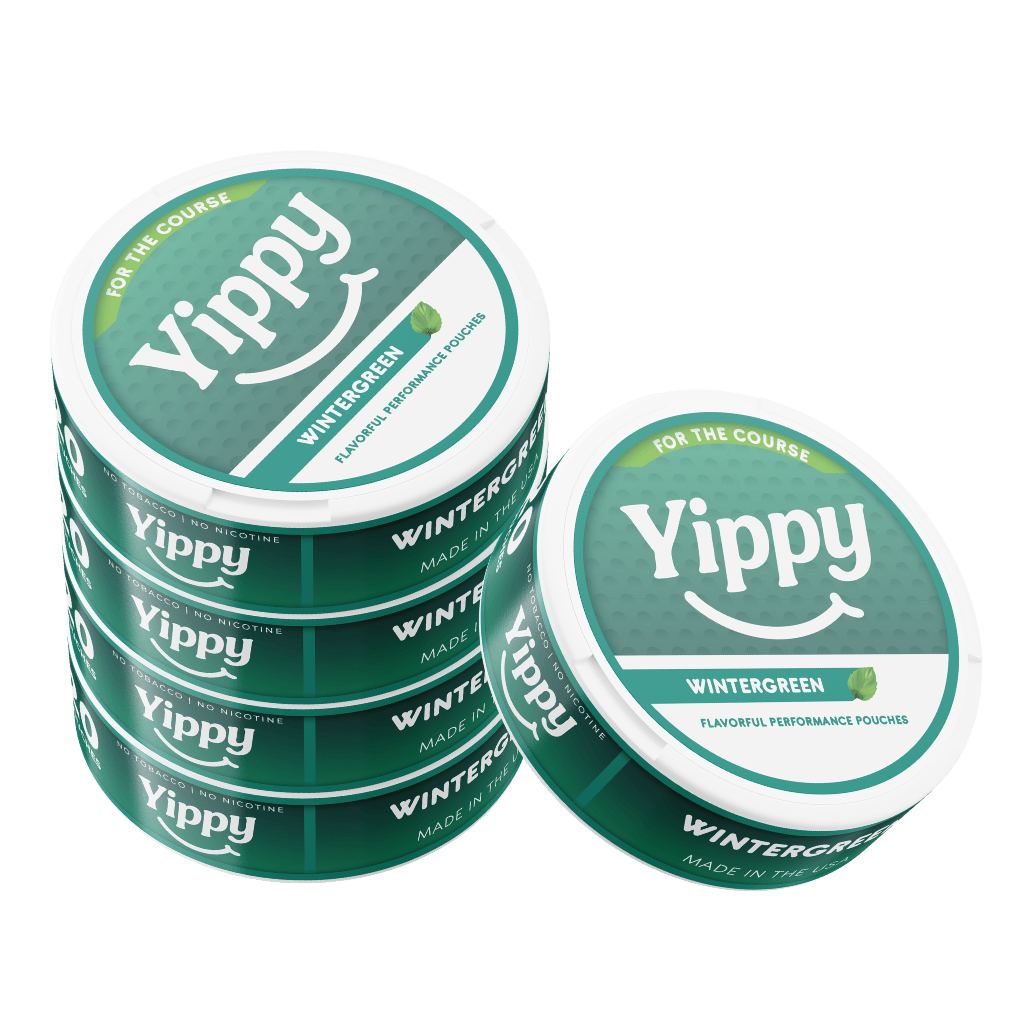 Yippy Pouches — Wintergreen 5 can stack