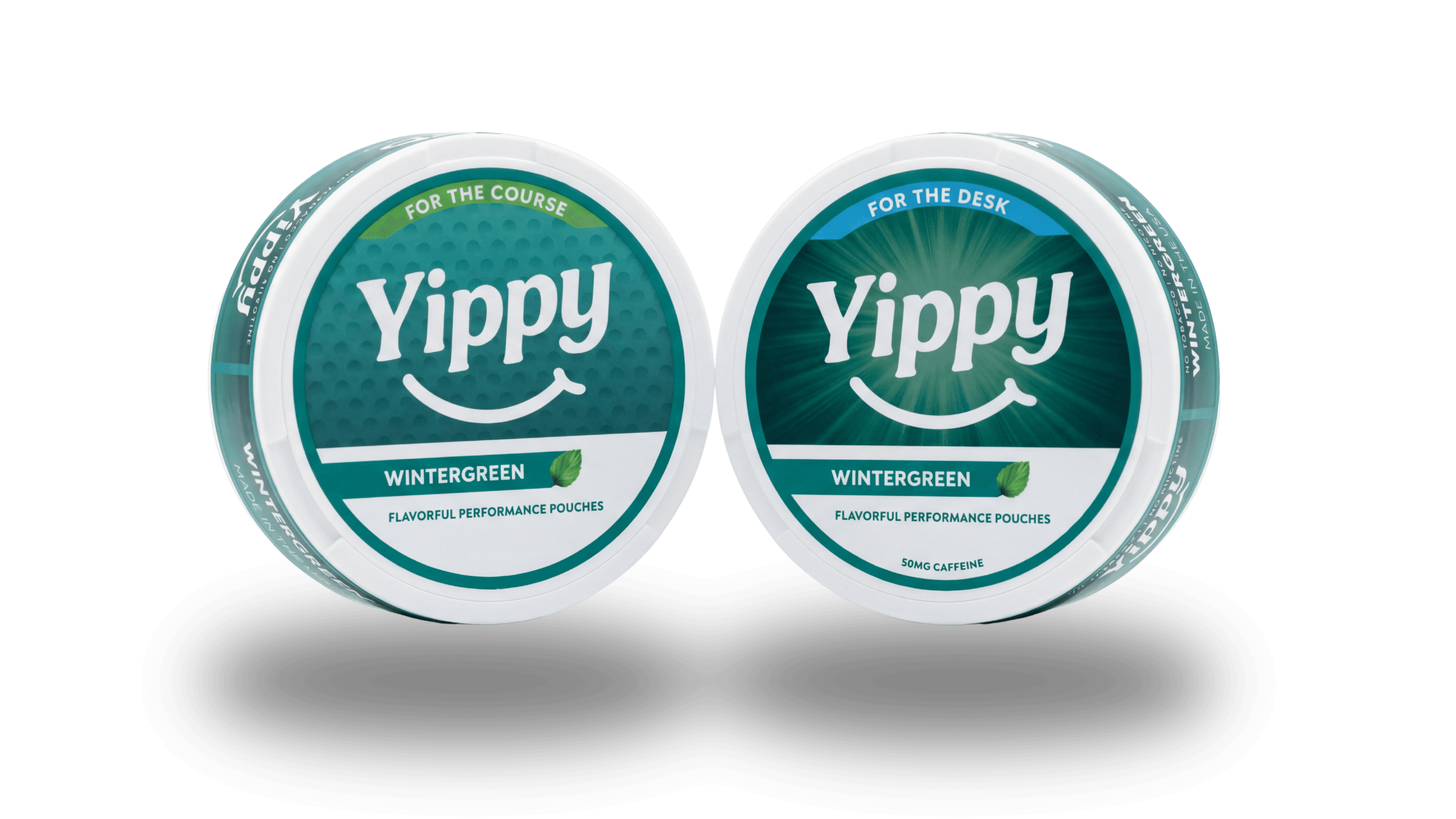 Yippy For The Course and For The Desk wintergreen pouches